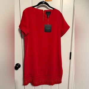 Cynthia Rowley Red Shift Dress